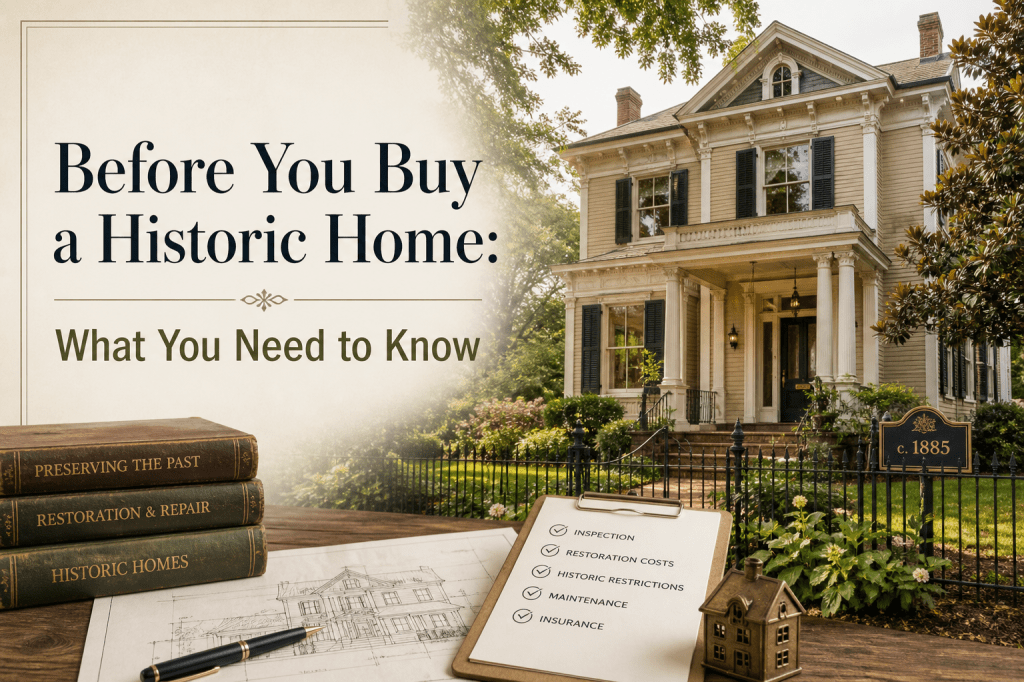 Before You Buy a Historic Home: What You Need to&nbsp;Know